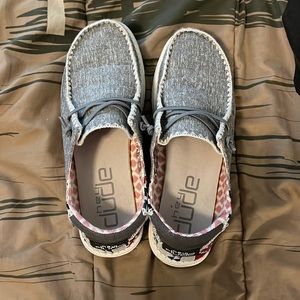 Women’s HeyDude shoes. Only worn twice!